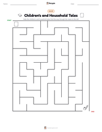 Children's and Household Tales printable worksheet preview