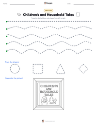Children's and Household Tales printable worksheet preview