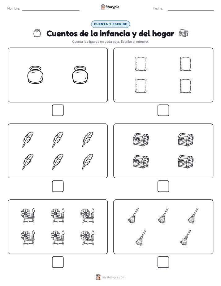 Cuenta y Escribe