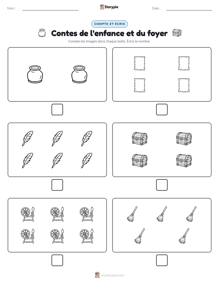 Compter & Écrire