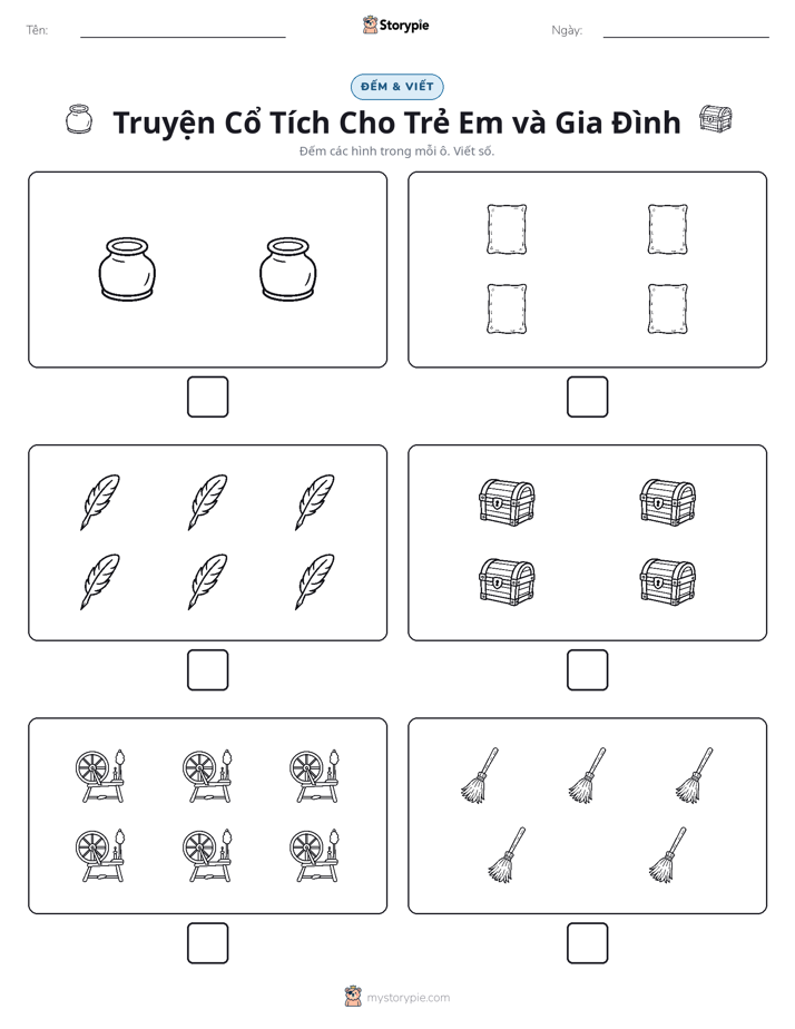 Đếm & Viết