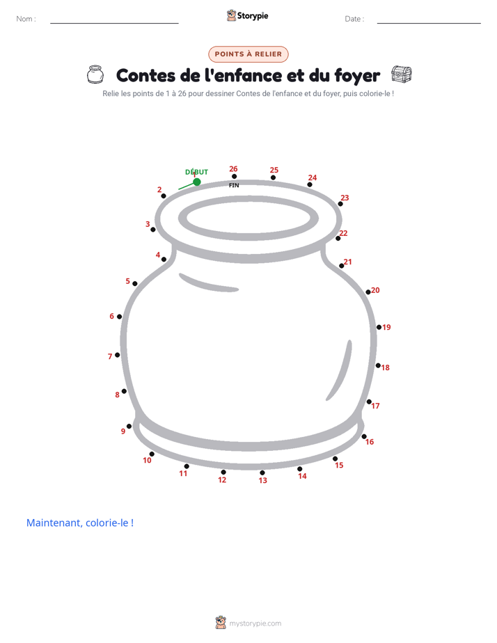 Relie les points