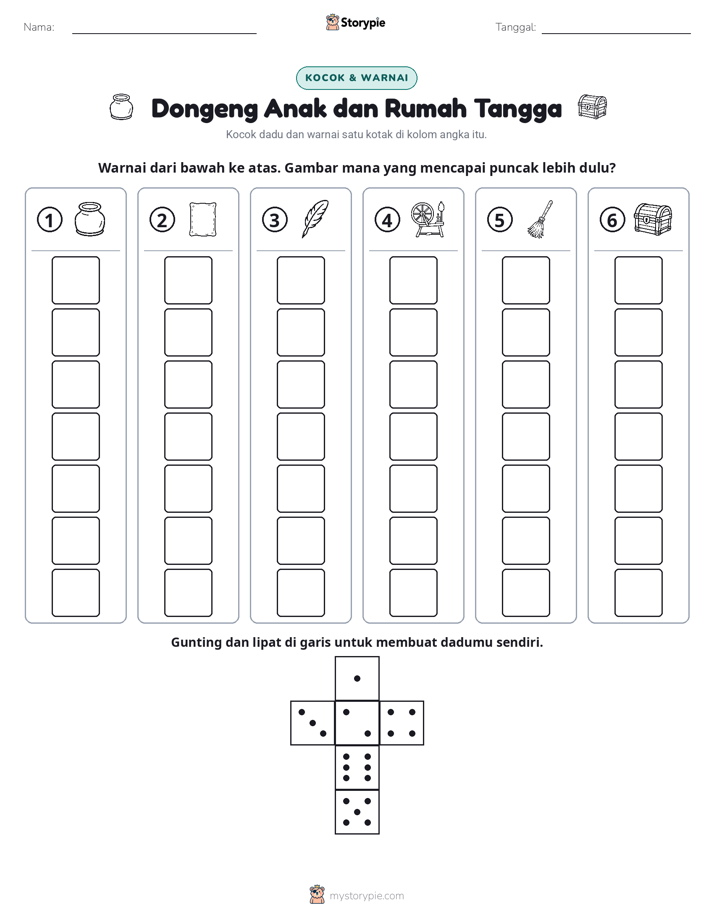 Gulung & Warnai