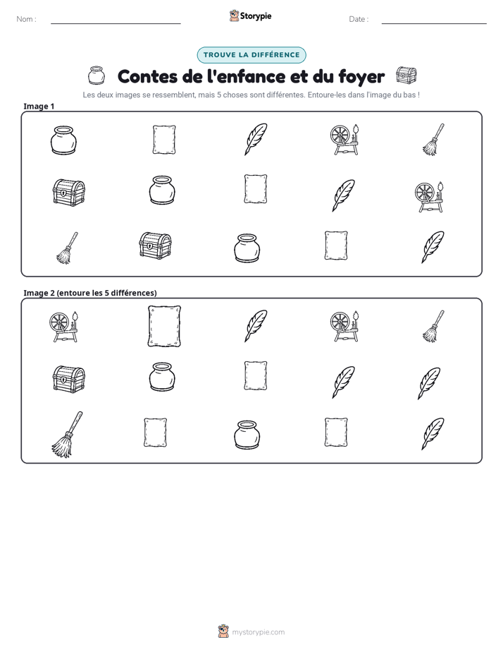 Trouvez les Différences
