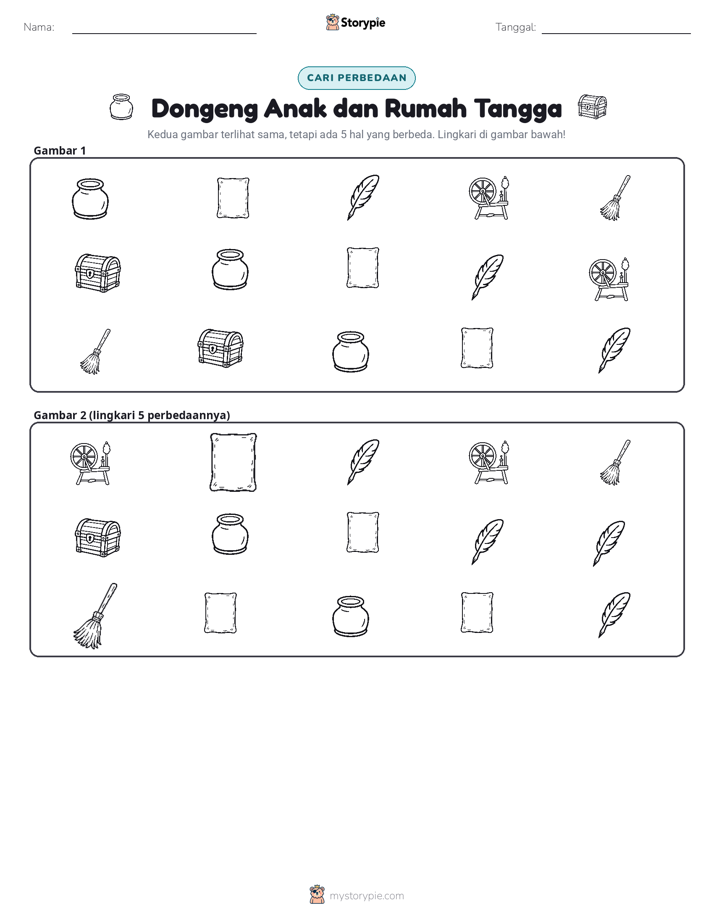 Temukan Perbedaannya