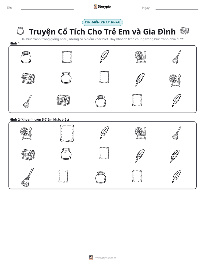 Tìm Sự Khác Biệt