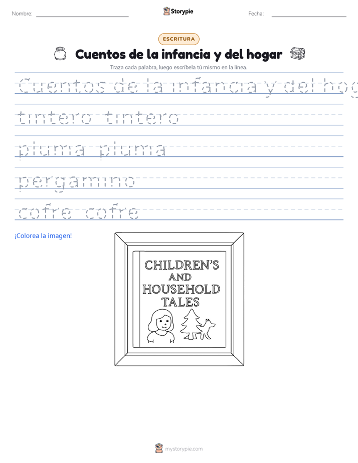Práctica de Escritura