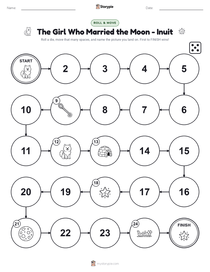 Roll & Move Game