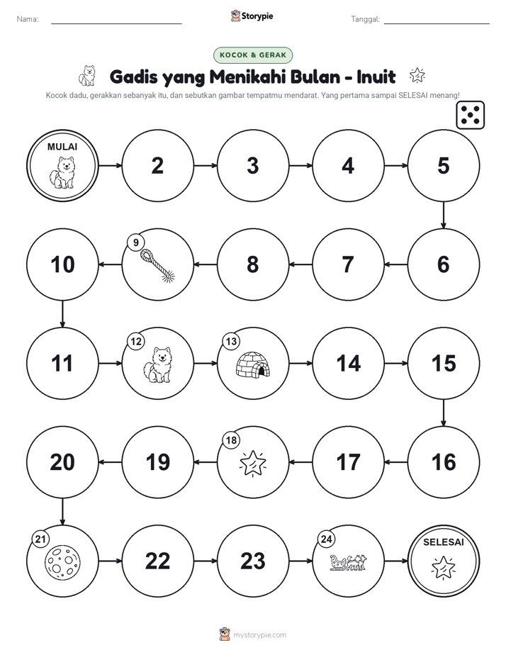 Permainan Gulung & Pindah