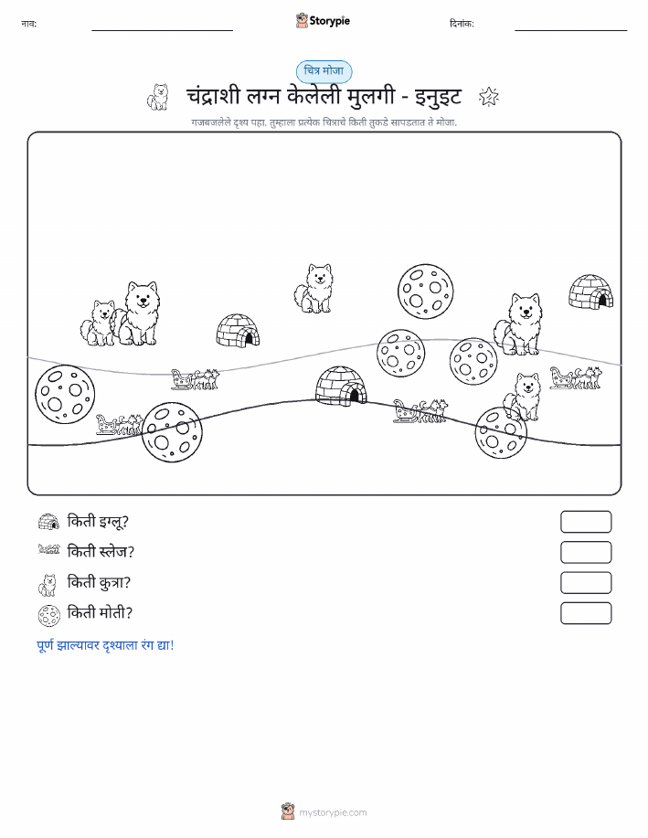 गणना दृश्य