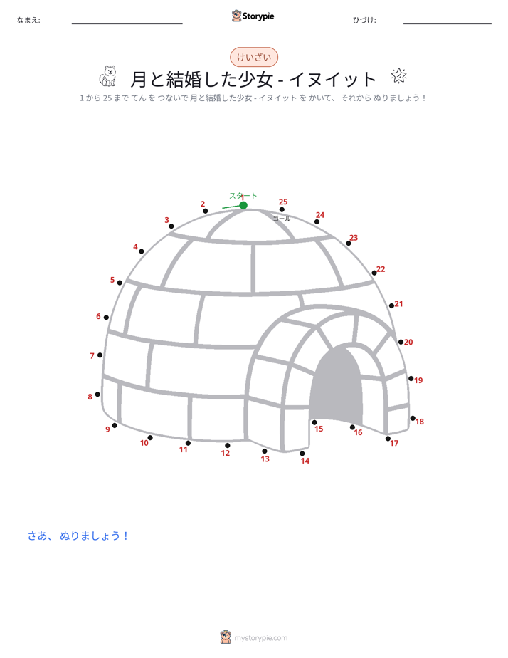 点つなぎ