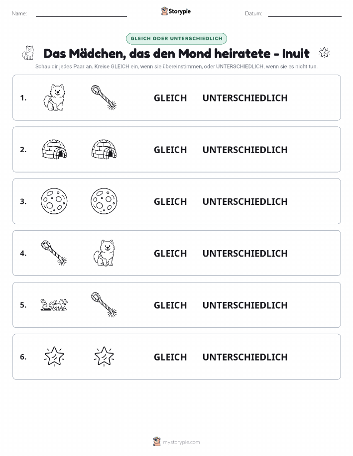 Gleich oder Anders
