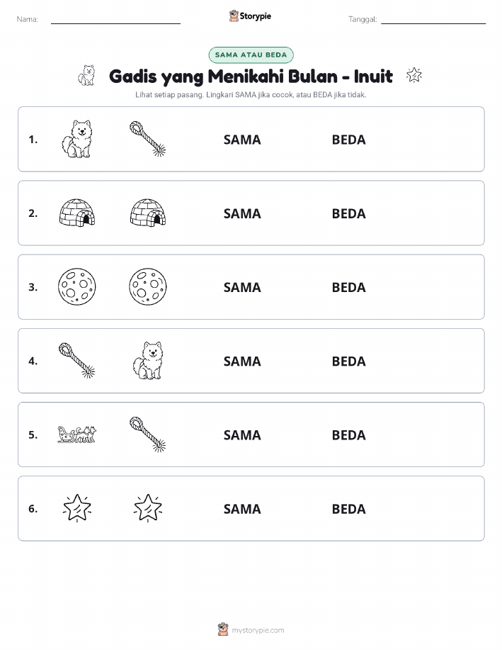 Sama atau Berbeda