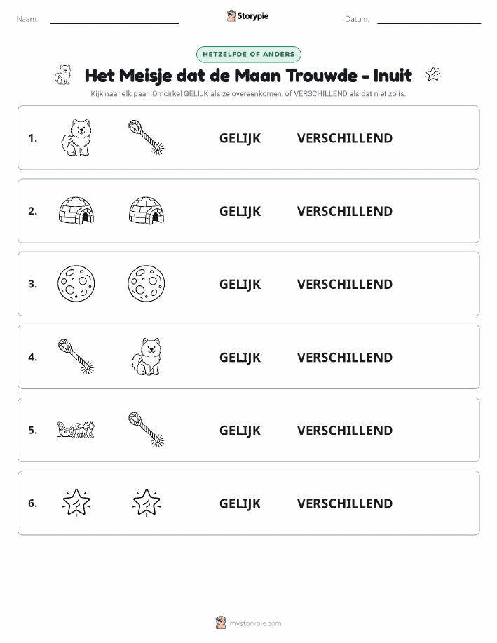 Zelfde of Verschillend