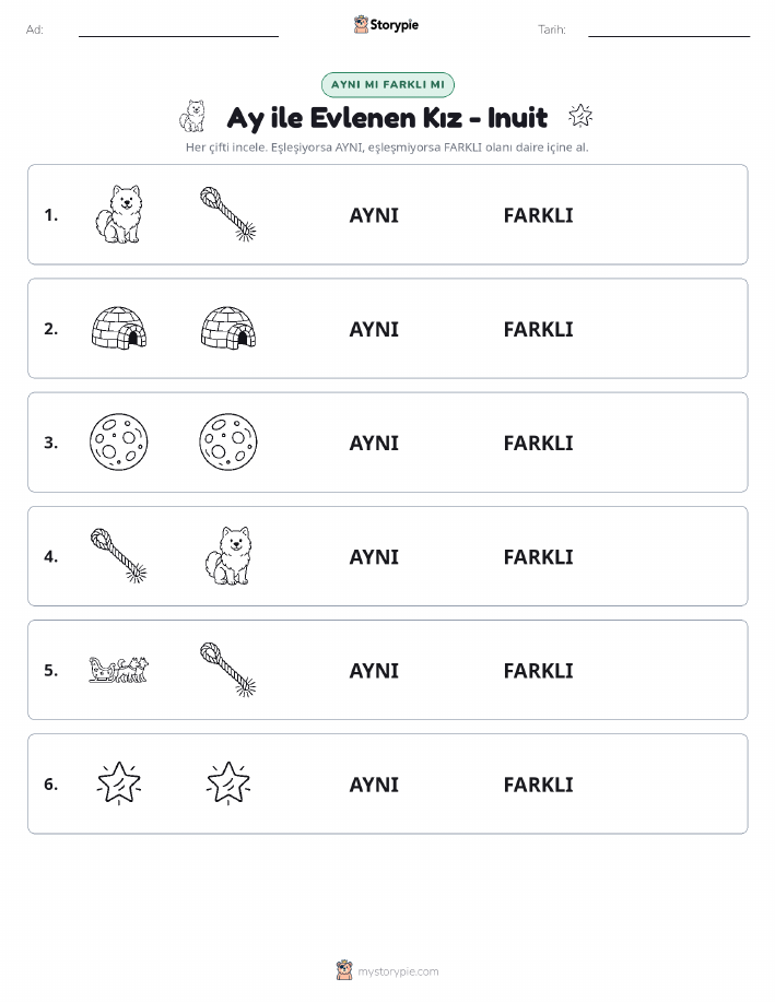 Aynı mı Farklı mı