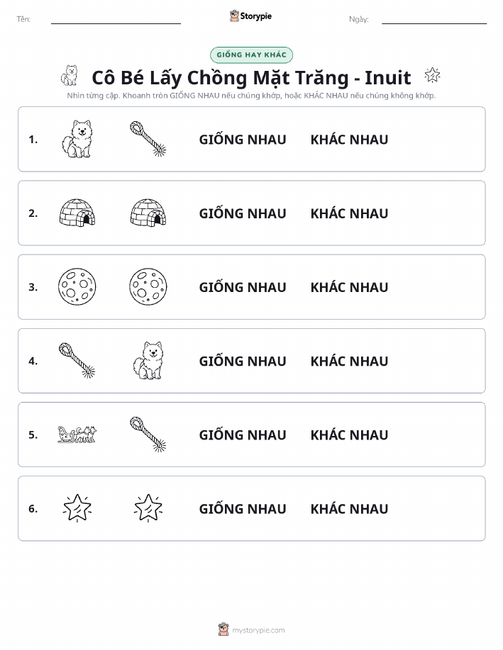 Giống Hay Khác