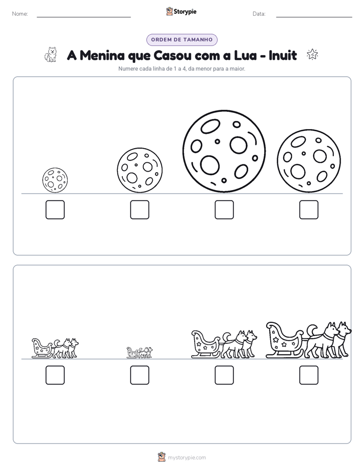 Ordem de Tamanho