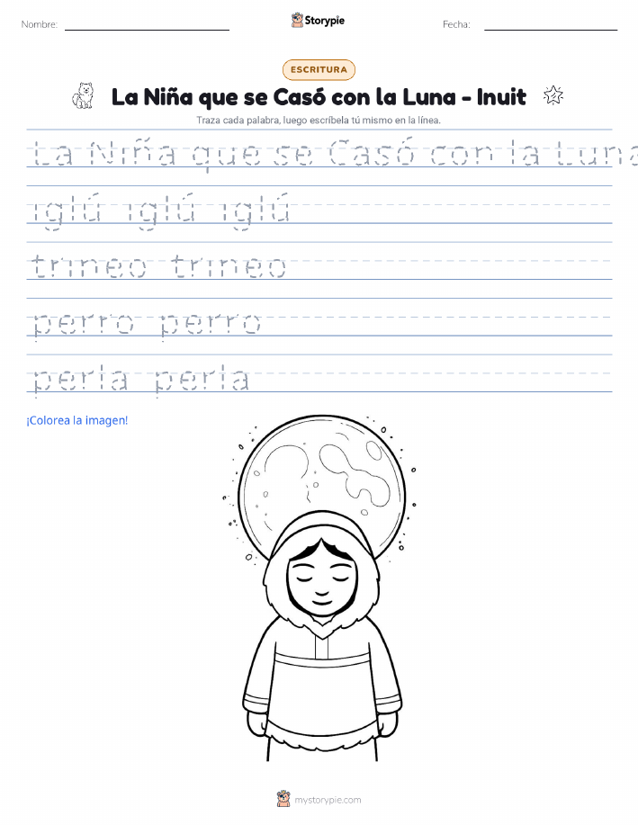 Práctica de Escritura