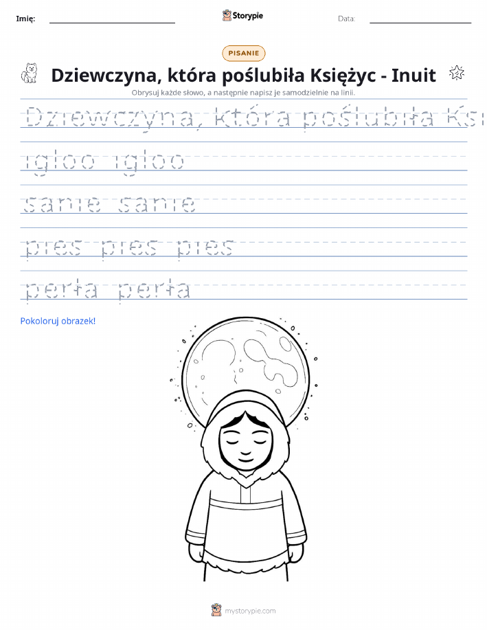 Ćwiczenie Pisania