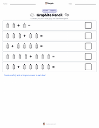 Graphite Pencil printable worksheet preview