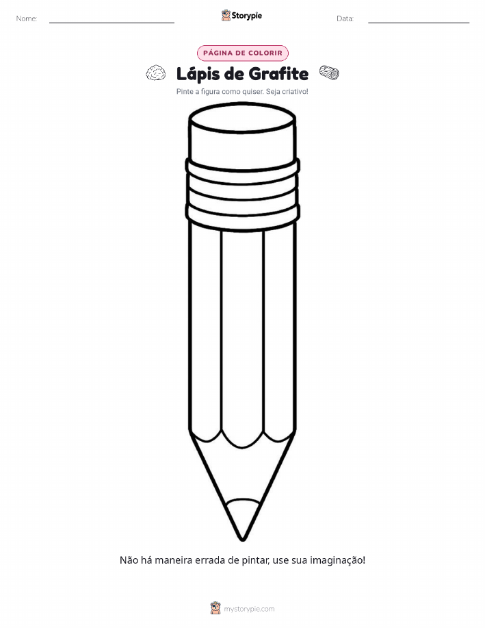 Página para colorir