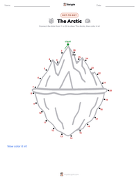 The Arctic printable worksheet preview