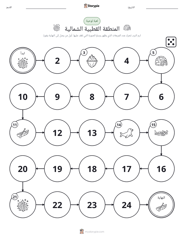 لعبة لف و تحرك