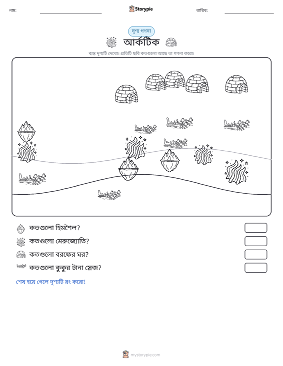 গণনা দৃশ্য