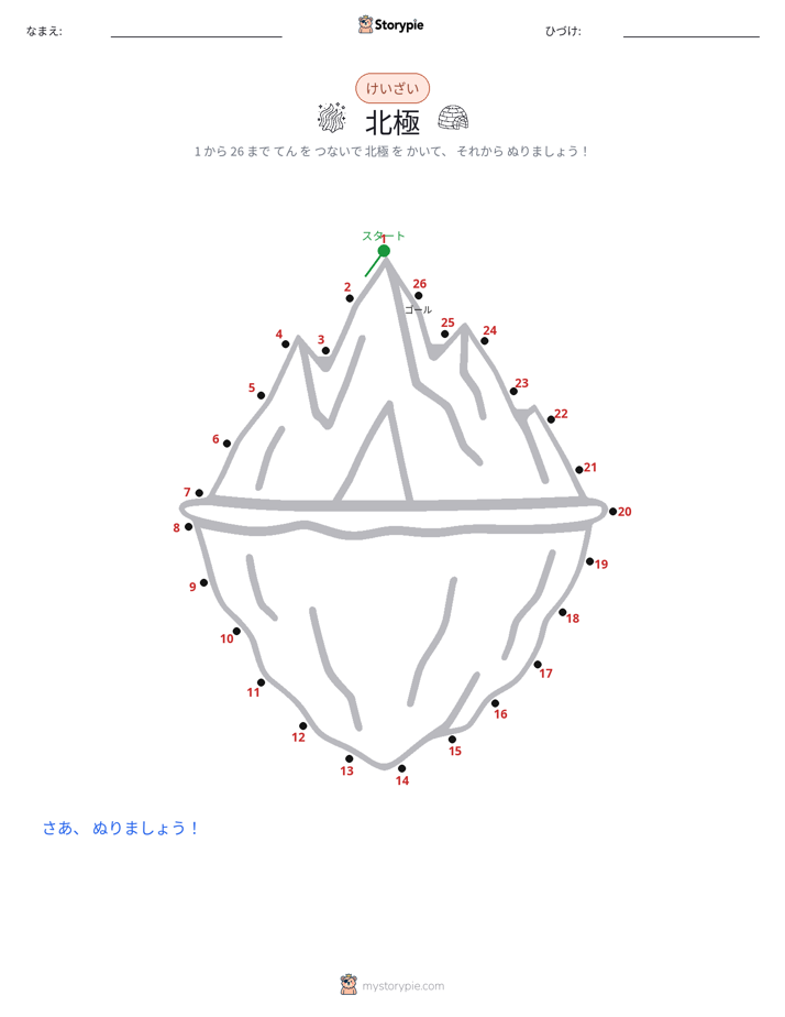 点つなぎ