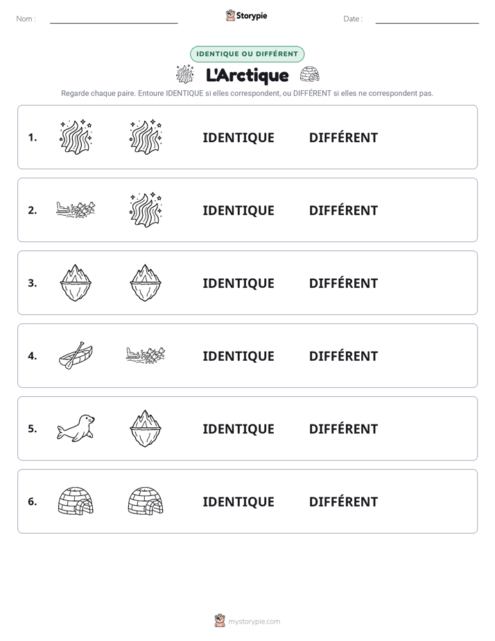 Identique ou Différent