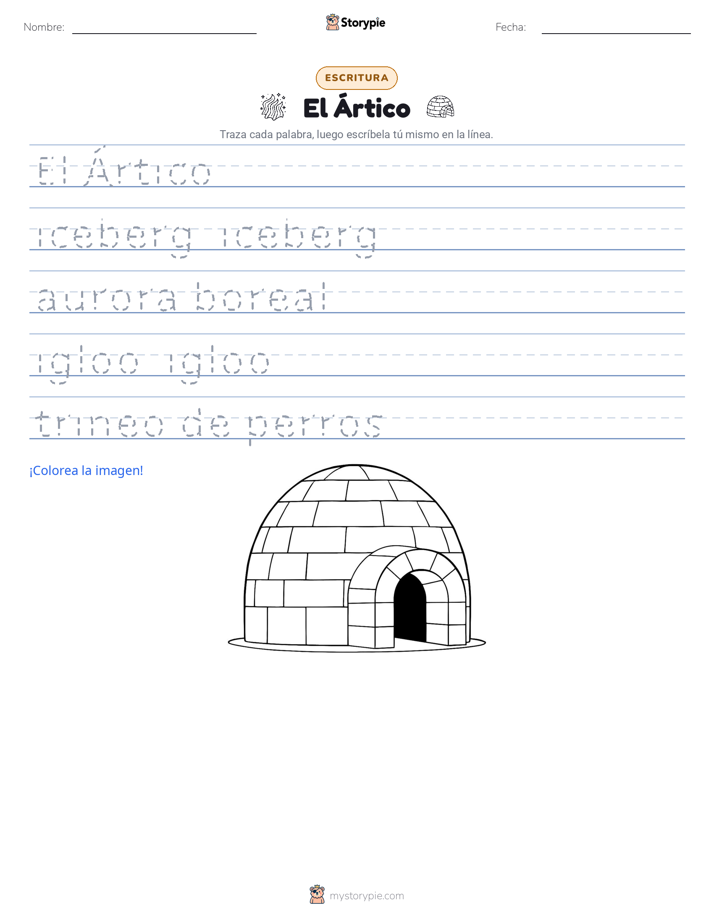 Práctica de Escritura