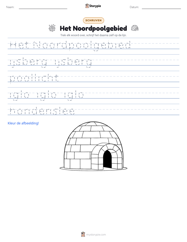 Schrijf Oefening