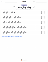 Xem trước tài liệu in sẵn Con Ngỗng Vàng