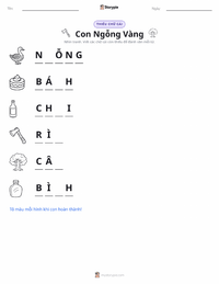 Xem trước tài liệu in sẵn Con Ngỗng Vàng