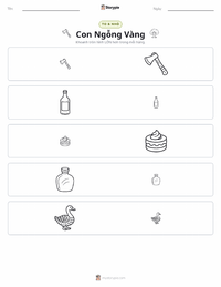 Xem trước tài liệu in sẵn Con Ngỗng Vàng