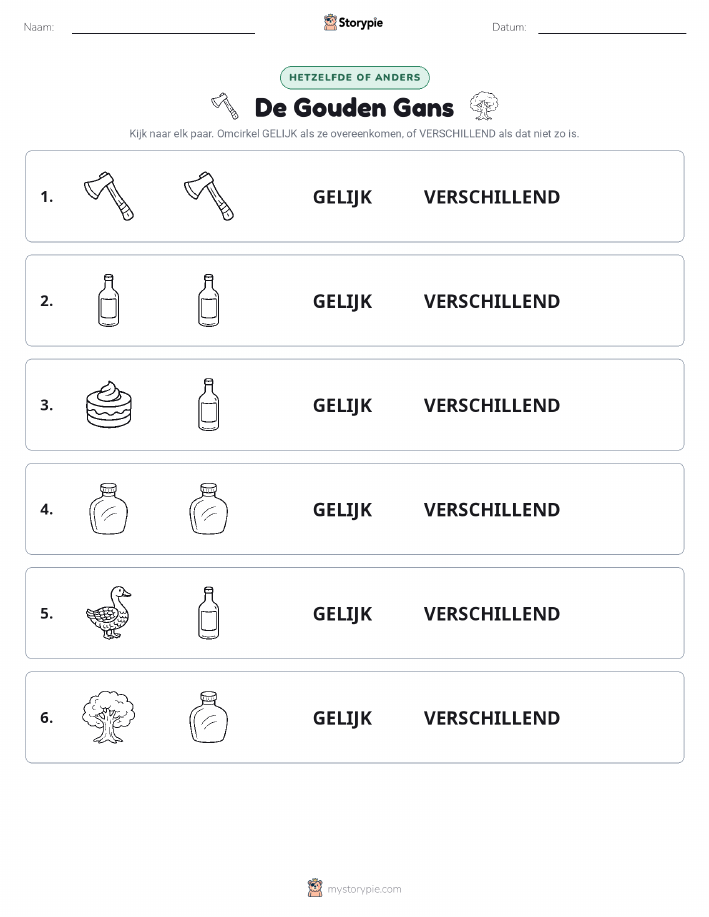 Zelfde of Verschillend