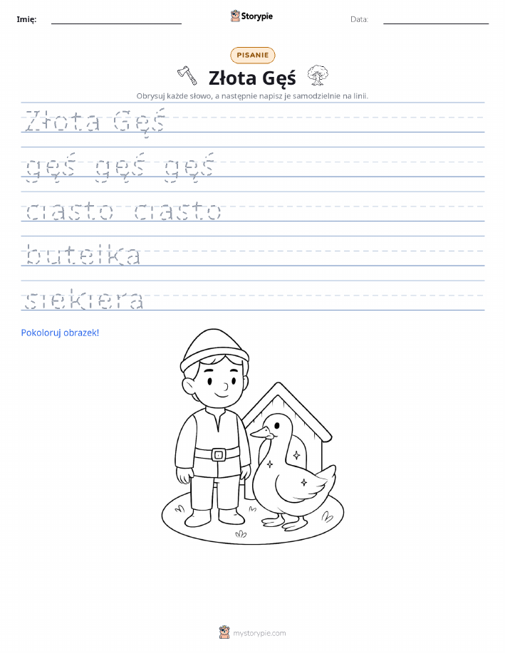 Ćwiczenie Pisania