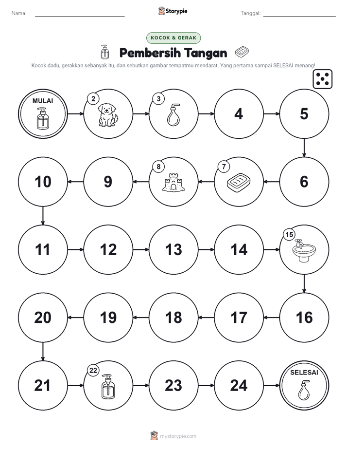 Permainan Gulung & Pindah