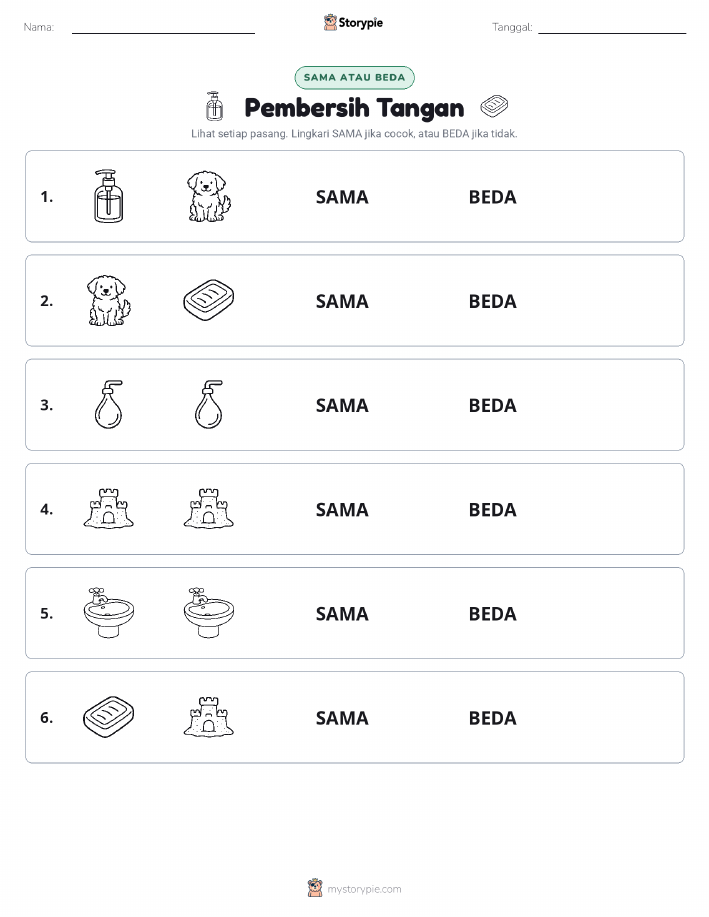 Sama atau Berbeda