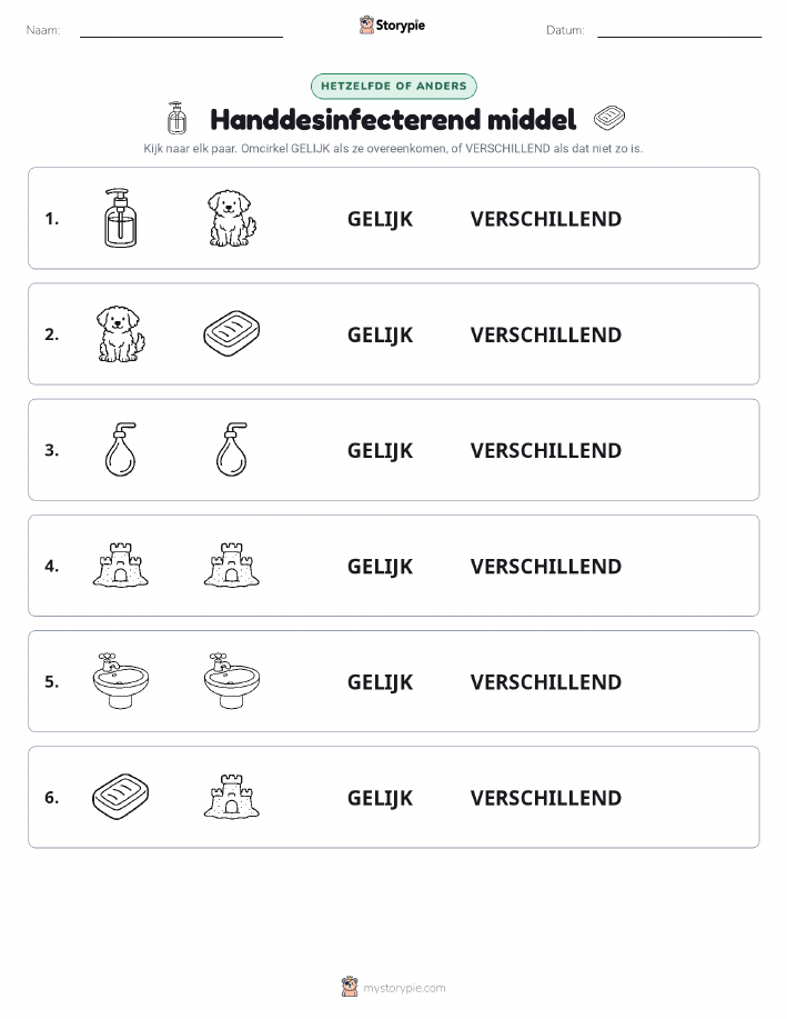 Zelfde of Verschillend