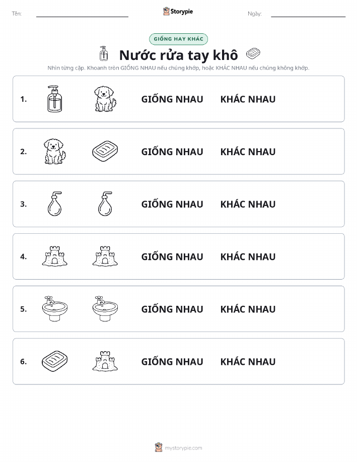Giống Hay Khác