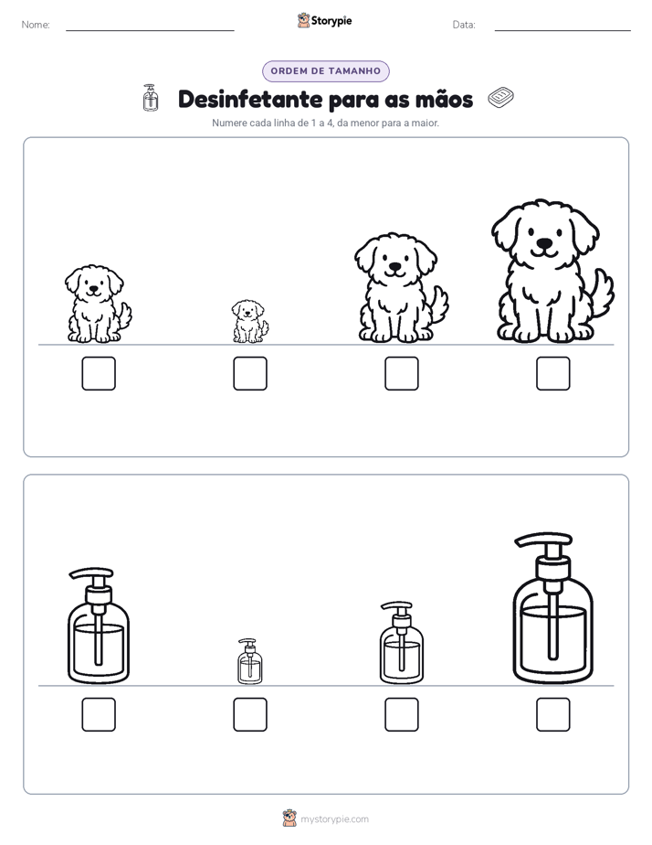 Ordem de Tamanho