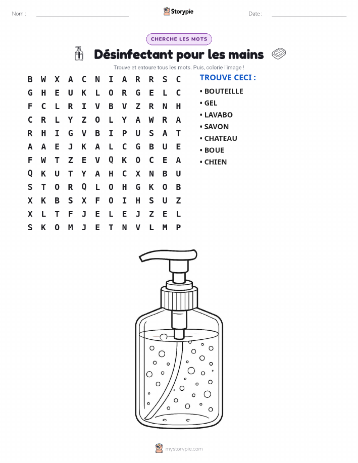 Mots cachés