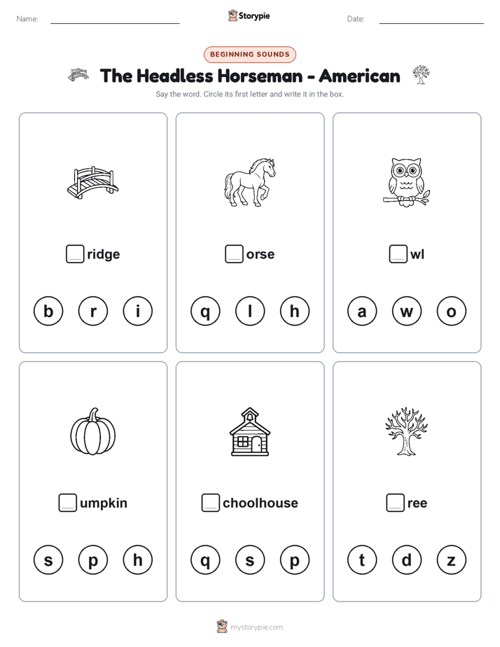 Beginning Sounds
