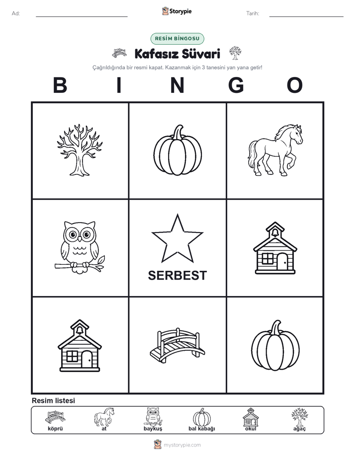 Resim Bingo