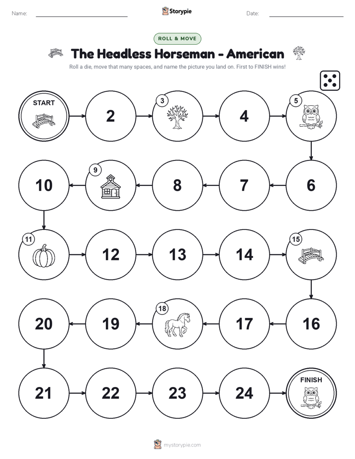 Roll & Move Game