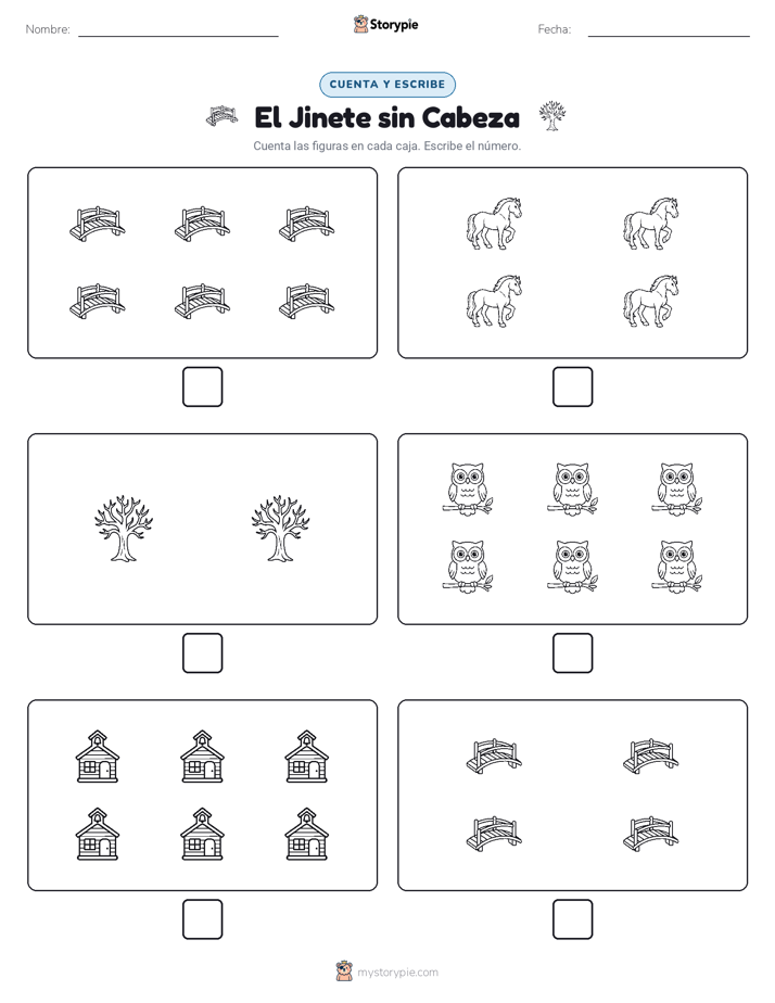 Cuenta y Escribe