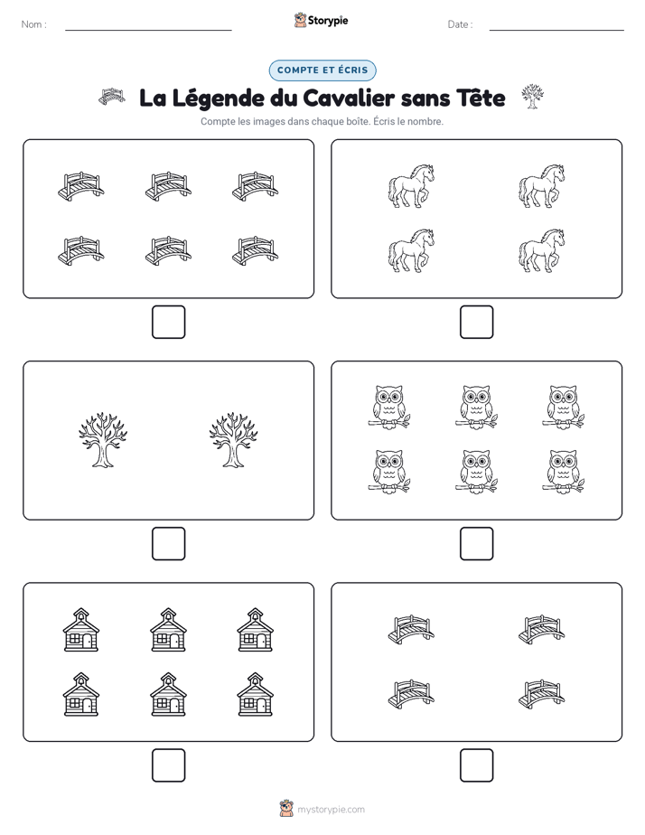 Compter & Écrire