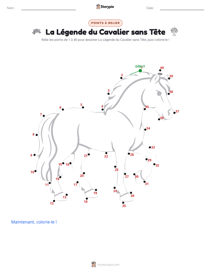 Relie les points