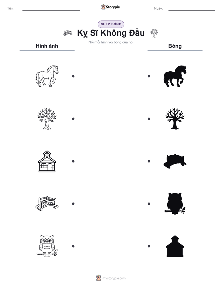 Ghép Hình Bóng
